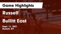 Russell  vs Bullitt East  Game Highlights - Sept. 11, 2021