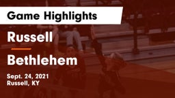Russell  vs Bethlehem  Game Highlights - Sept. 24, 2021