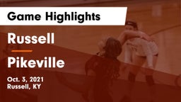 Russell  vs Pikeville  Game Highlights - Oct. 3, 2021