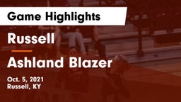 Russell  vs Ashland Blazer  Game Highlights - Oct. 5, 2021