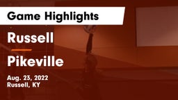 Russell  vs Pikeville  Game Highlights - Aug. 23, 2022