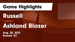 Russell  vs Ashland Blazer  Game Highlights - Aug. 30, 2022