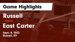 Russell  vs East Carter  Game Highlights - Sept. 8, 2022