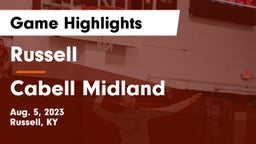 Russell  vs Cabell Midland Game Highlights - Aug. 5, 2023