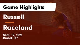Russell  vs Raceland  Game Highlights - Sept. 19, 2023