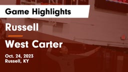 Russell  vs West Carter  Game Highlights - Oct. 24, 2023