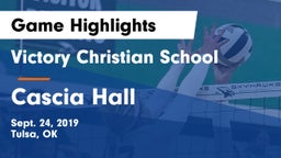 Victory Christian School vs Cascia Hall  Game Highlights - Sept. 24, 2019