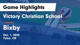 Victory Christian School vs Bixby  Game Highlights - Oct. 1, 2020