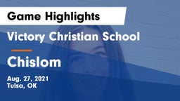 Victory Christian School vs Chislom Game Highlights - Aug. 27, 2021