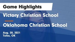 Victory Christian School vs Oklahoma Christian School Game Highlights - Aug. 28, 2021