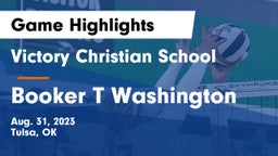 Victory Christian School vs Booker T Washington  Game Highlights - Aug. 31, 2023