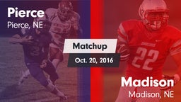 Matchup: Pierce High vs. Madison  2016