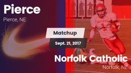 Matchup: Pierce High vs. Norfolk Catholic  2017