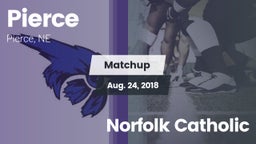 Matchup: Pierce High vs. Norfolk Catholic 2018