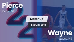 Matchup: Pierce High vs. Wayne  2018