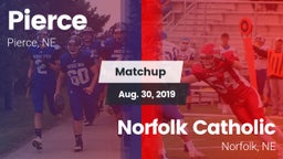 Matchup: Pierce High vs. Norfolk Catholic  2019