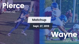 Matchup: Pierce High vs. Wayne  2019