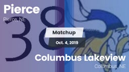 Matchup: Pierce High vs. Columbus Lakeview  2019