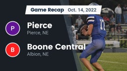 Recap: Pierce  vs. Boone Central  2022