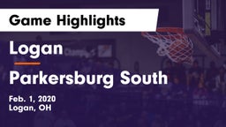 Logan  vs Parkersburg South Game Highlights - Feb. 1, 2020