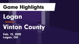 Logan  vs Vinton County  Game Highlights - Feb. 15, 2020