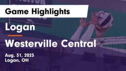 Logan  vs Westerville Central  Game Highlights - Aug. 31, 2023