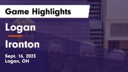 Logan  vs Ironton  Game Highlights - Sept. 16, 2023