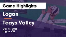 Logan  vs Teays Valley  Game Highlights - Oct. 16, 2023
