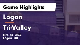 Logan  vs Tri-Valley  Game Highlights - Oct. 18, 2023