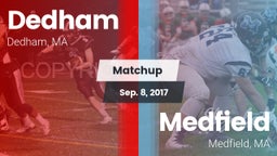 Matchup: Dedham  vs. Medfield  2017