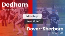 Matchup: Dedham  vs. Dover-Sherborn  2017