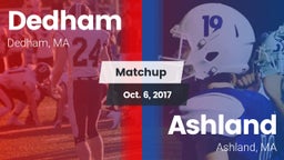 Matchup: Dedham  vs. Ashland  2017