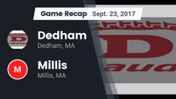 Recap: Dedham  vs. Millis  2017
