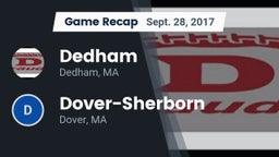 Recap: Dedham  vs. Dover-Sherborn  2017