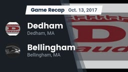 Recap: Dedham  vs. Bellingham  2017
