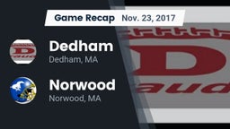 Recap: Dedham  vs. Norwood  2017