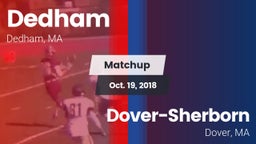 Matchup: Dedham  vs. Dover-Sherborn  2018