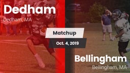 Matchup: Dedham  vs. Bellingham  2019