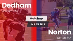Matchup: Dedham  vs. Norton  2019
