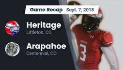 Recap: Heritage  vs. Arapahoe  2018