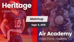 Matchup: HHS vs. Air Academy  2019