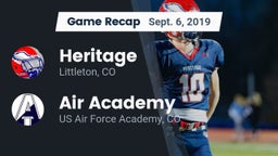 Recap: Heritage  vs. Air Academy  2019