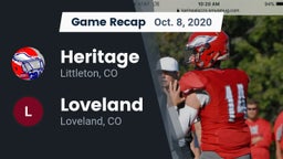 Recap: Heritage  vs. Loveland  2020