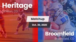 Matchup: HHS vs. Broomfield  2020