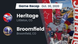 Recap: Heritage  vs. Broomfield  2020
