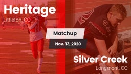 Matchup: HHS vs. Silver Creek  2020