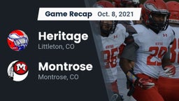 Recap: Heritage  vs. Montrose  2021