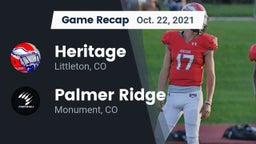 Recap: Heritage  vs. Palmer Ridge  2021