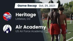 Recap: Heritage  vs. Air Academy  2021