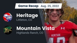 Recap: Heritage  vs. Mountain Vista  2022